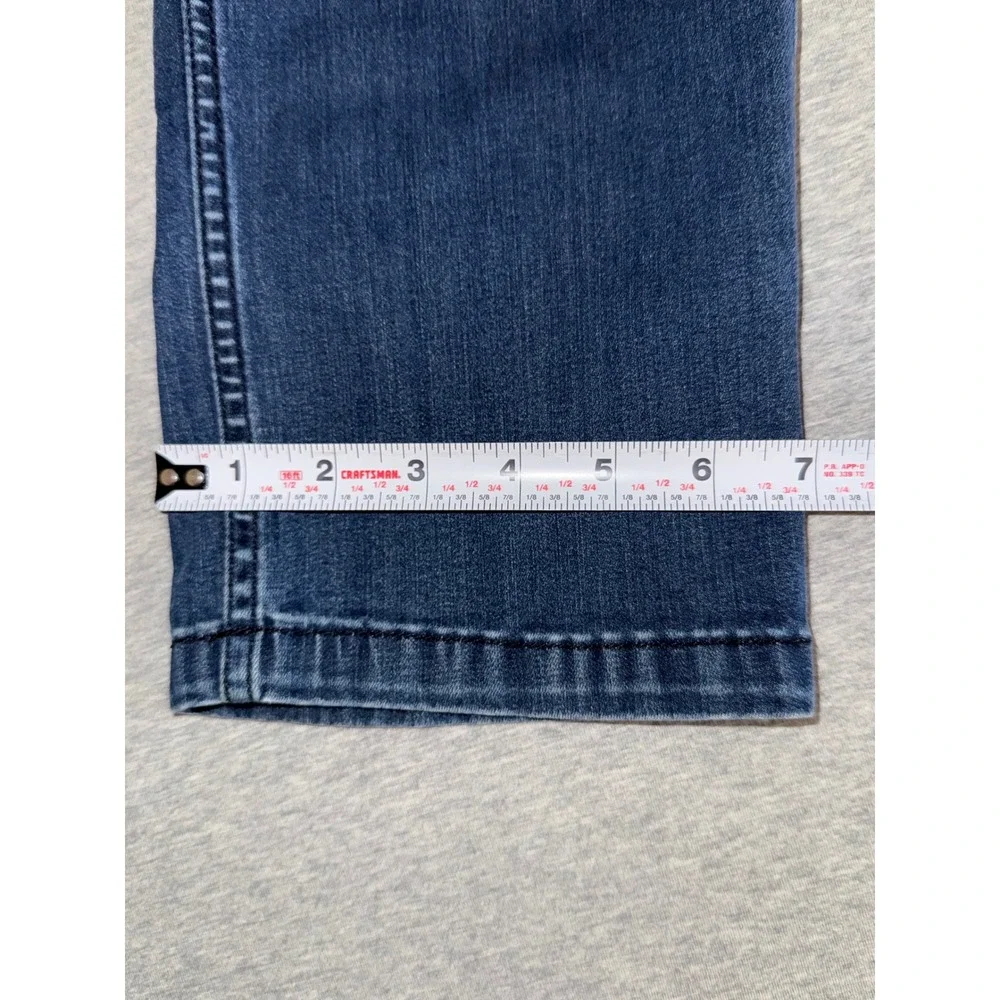 Mugsy Mens Studio Blues Slim Stretchy Jeans Size 35x30 Buttery Soft Streetwear